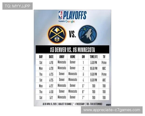 NBA森林狼最新赛程全览及关键对决时间安排解析 NBA森林狼最新赛程全览及关键对决时间安排解析